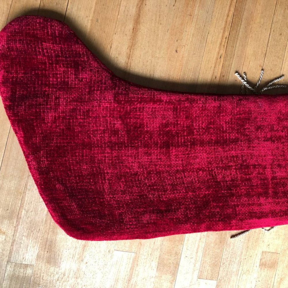 Merry Christmas Stocking Sock Red - Picture 3 of 5